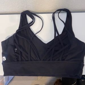 BuffBunny collection Monarch sports bra- black